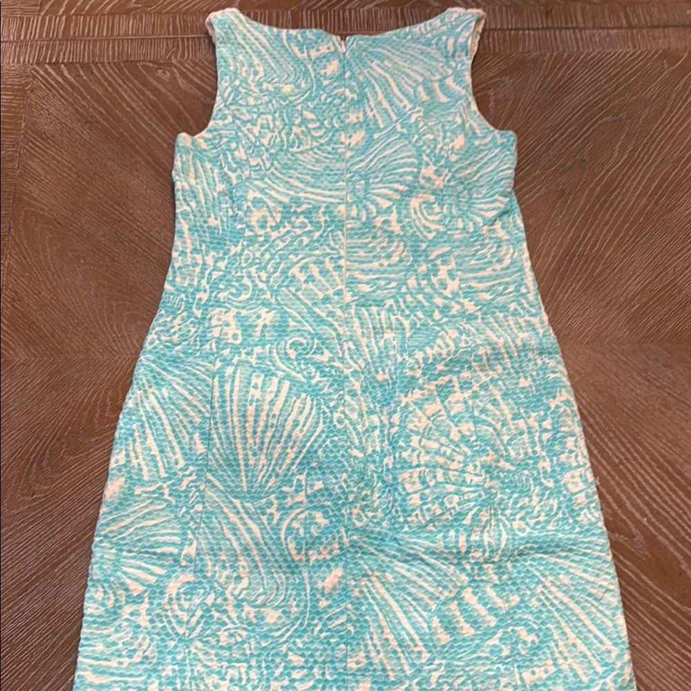 Lily Pulitzer Stylish Women’s Dress in Blue and White - Picture 4 of 4